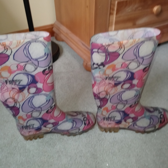 Coach rain boots - Picture 3 of 3